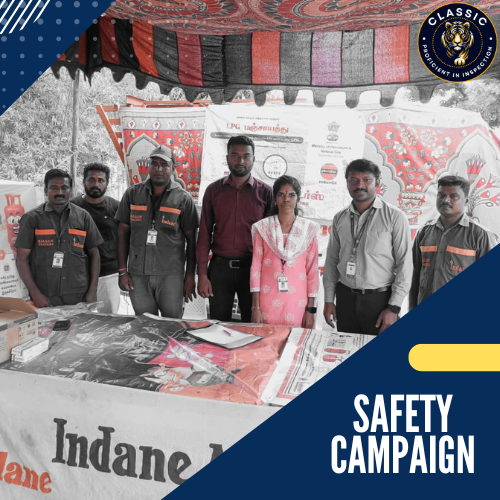 Inspector using mobile app for digital safety report